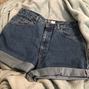 High waisted shorts